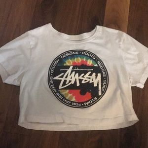 Stussy crop top